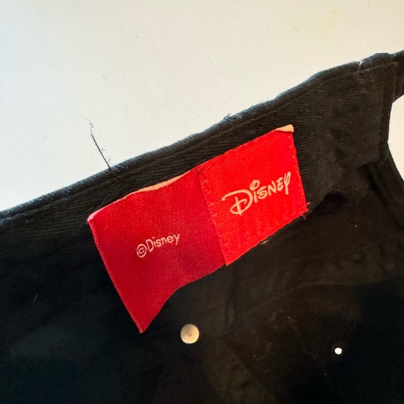 Retro Disney Mickey Mouse Cotton Strap Back Black Women’s OS Baseball Hat - Picture 3 of 5